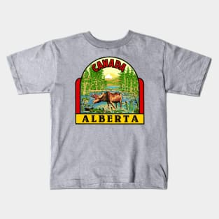 Alberta Canada 2 Kids T-Shirt